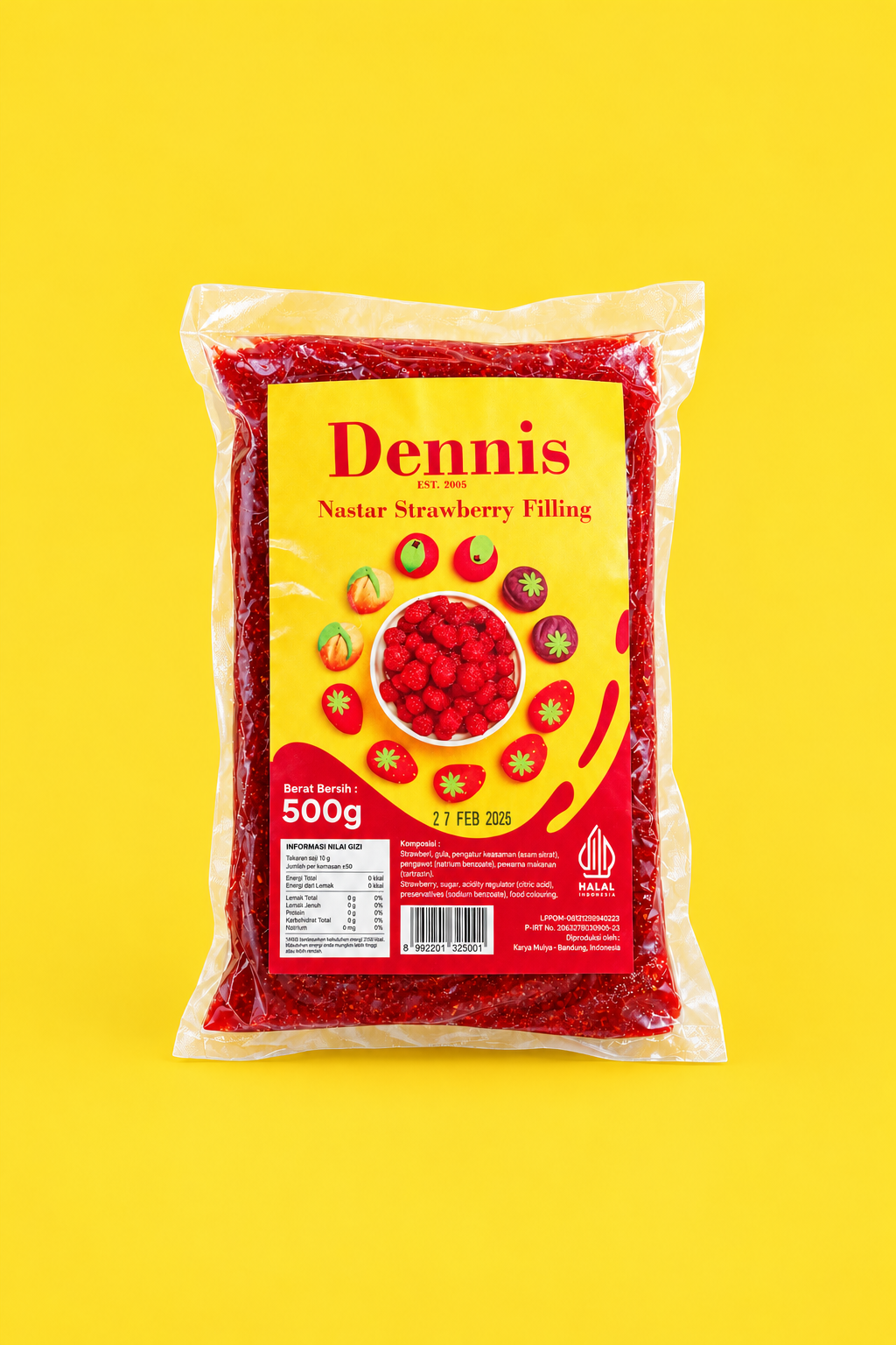 DENNIS Nastar Stroberi