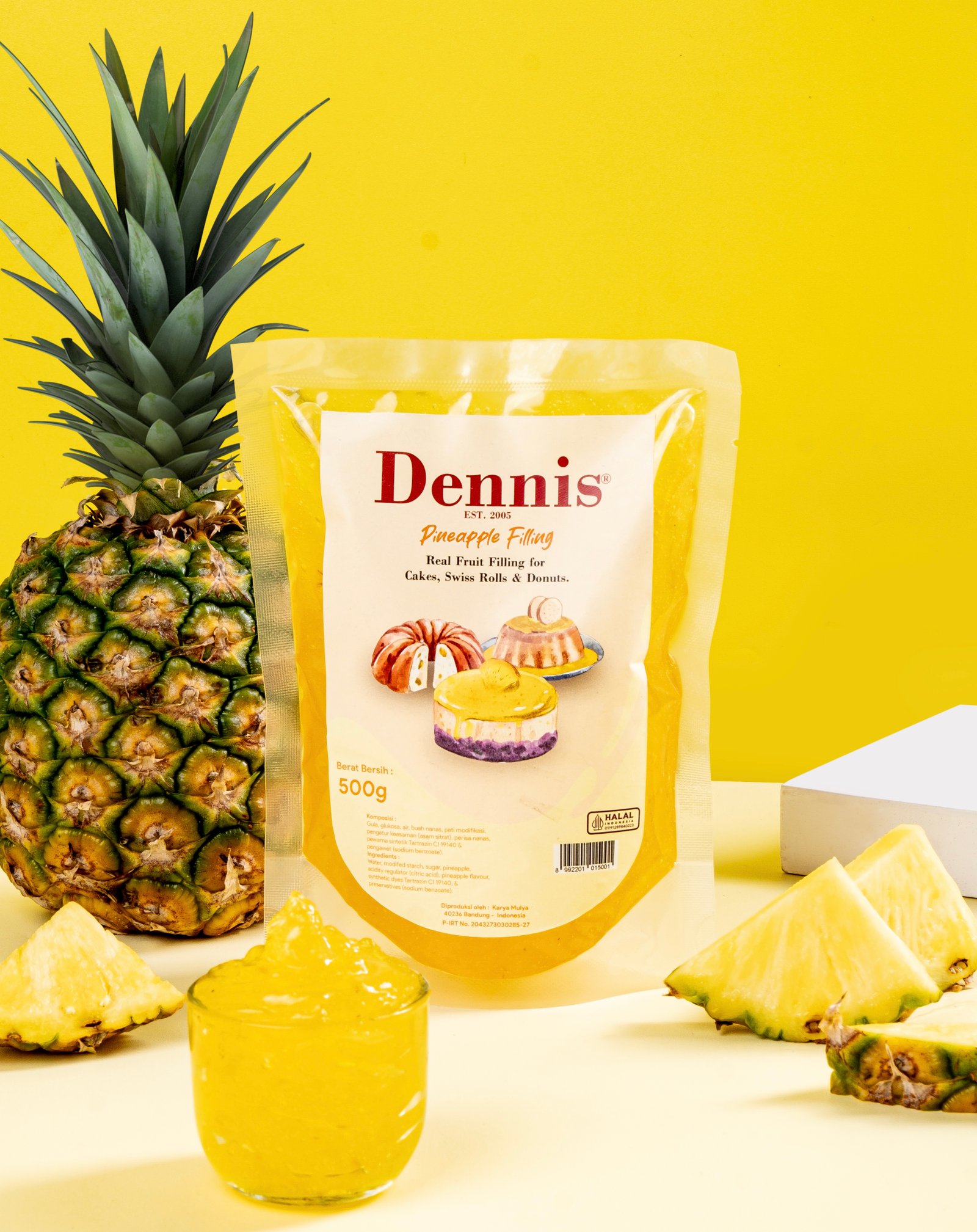 Dennis Pineapple fruit Filling